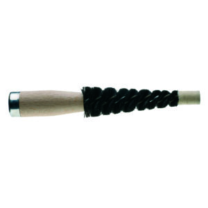Spazzola con cono in setola nera - 60 mm -