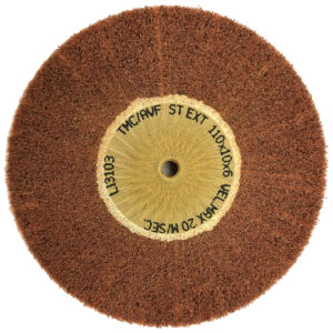 Spazzola Scotch Brite rossa DIAM.110X10X6