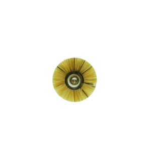 Spazzolino a disco in setola bianca - 22 mm - UTG -