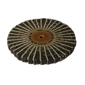 Ruota lamellare senza gambo 'Carb' diam 115x10x6 (foro)