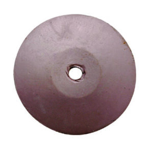 Moletta impasto gomma lenticolare marrone - FOV
