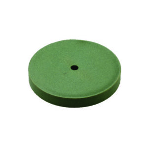 Ruota abrasiva verde per prelucidatura